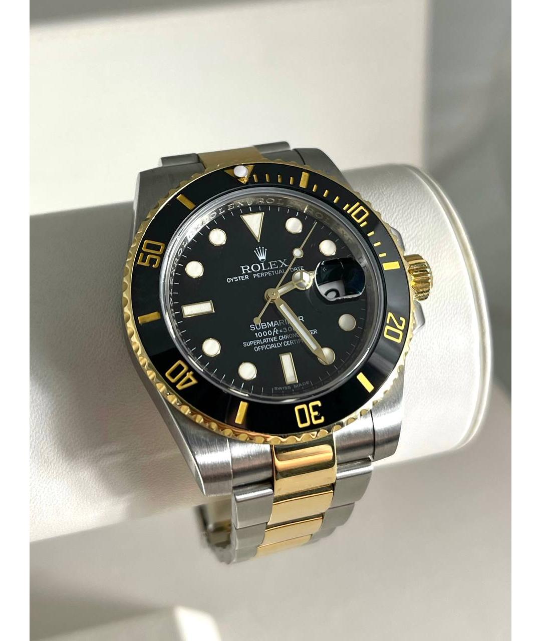 ROLEX Черные часы, фото 4
