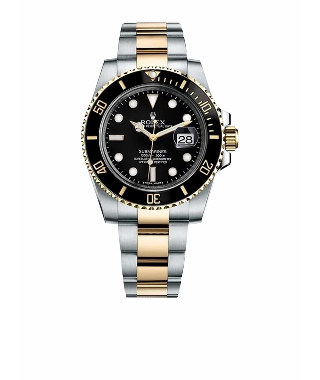 ROLEX Черные часы, фото 1