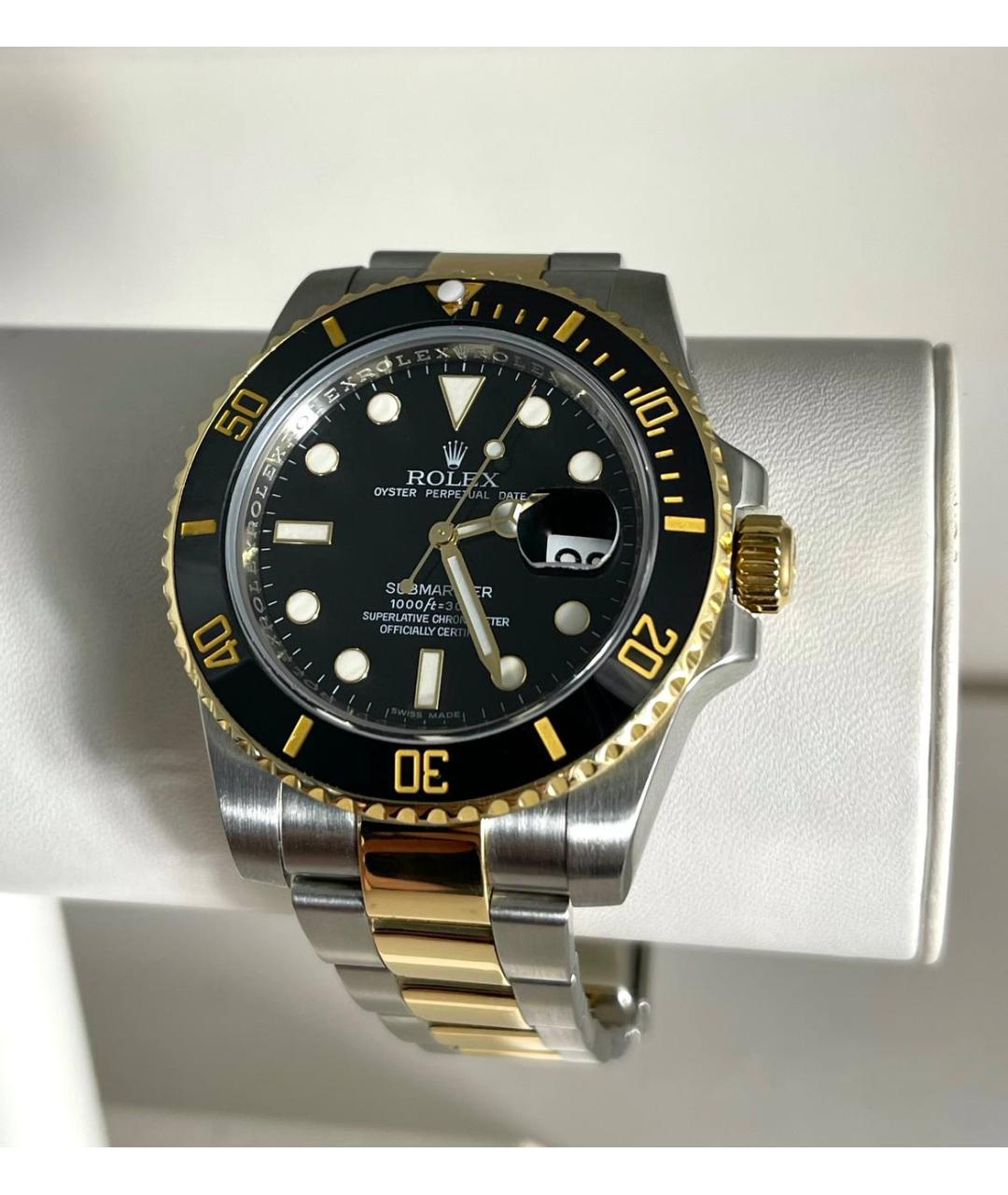ROLEX Черные часы, фото 3