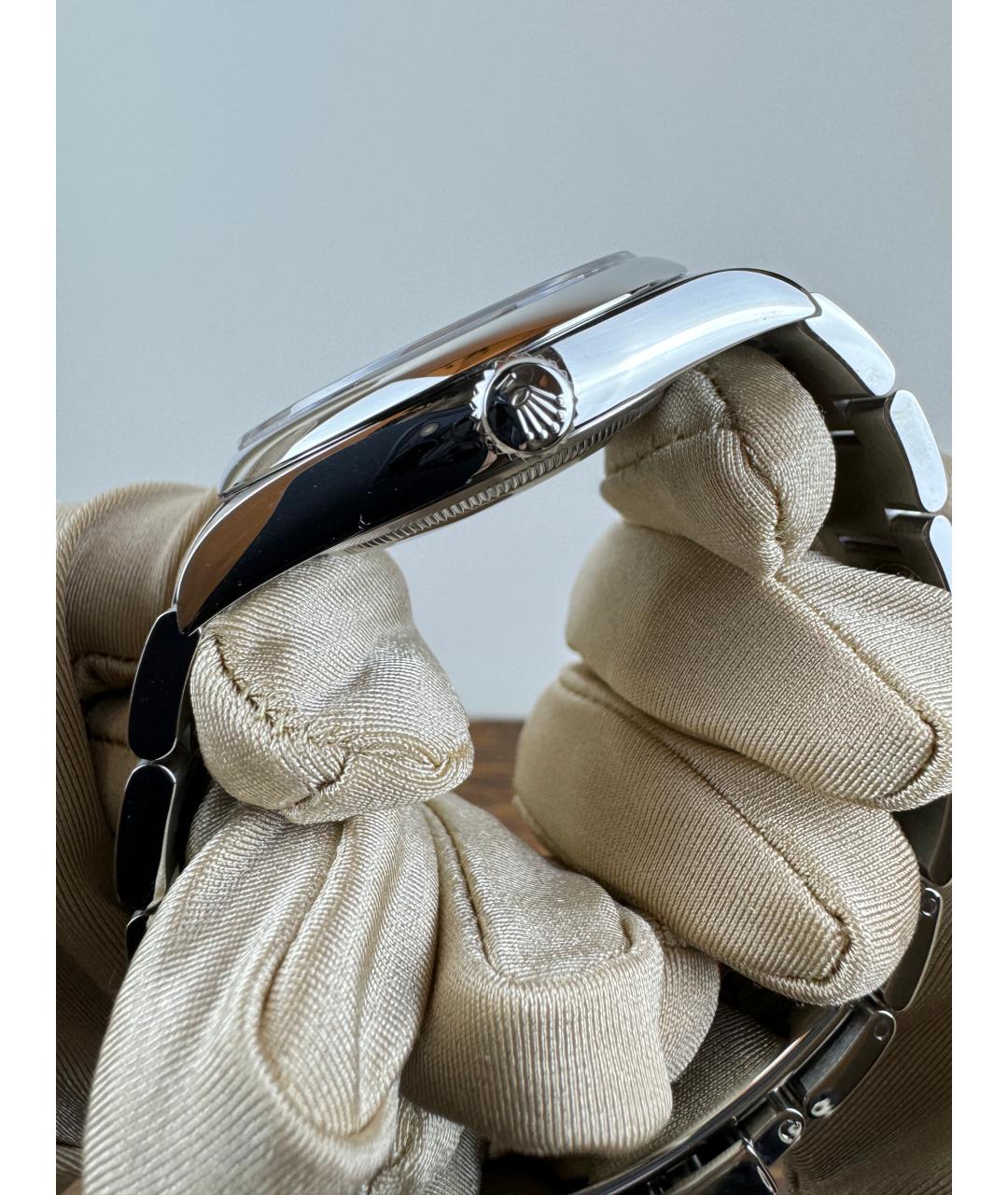 ROLEX Синие металлические часы, фото 5