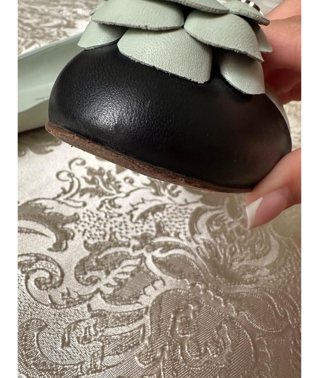 CHANEL Кожаные балетки, фото 6