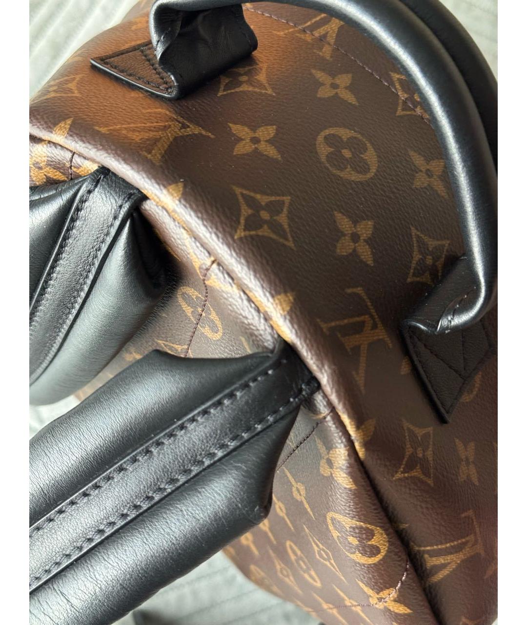 LOUIS VUITTON Коричневый рюкзак, фото 6