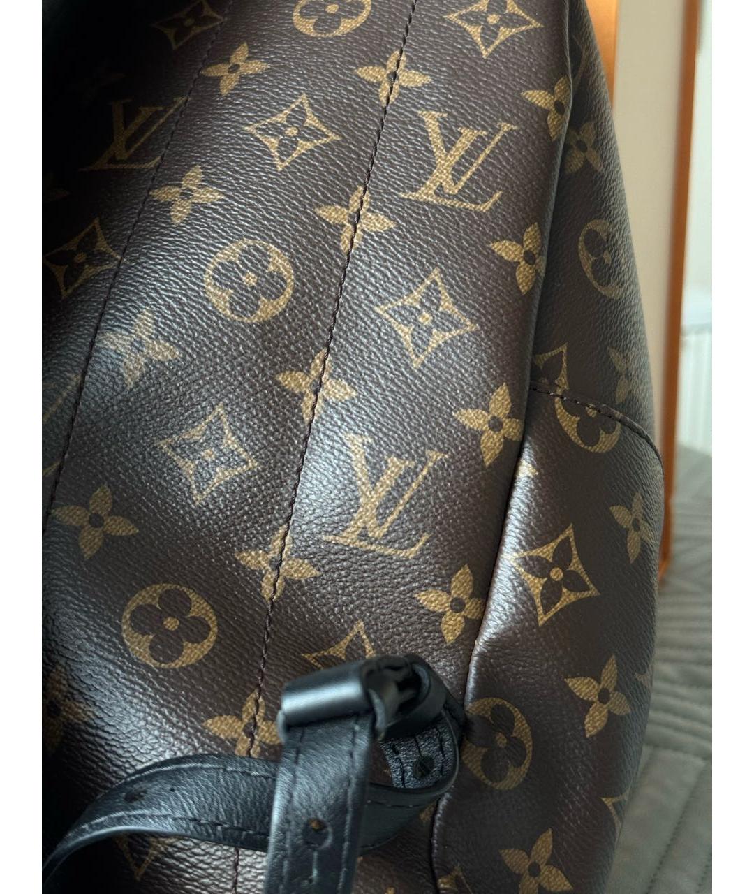 LOUIS VUITTON Коричневый рюкзак, фото 4