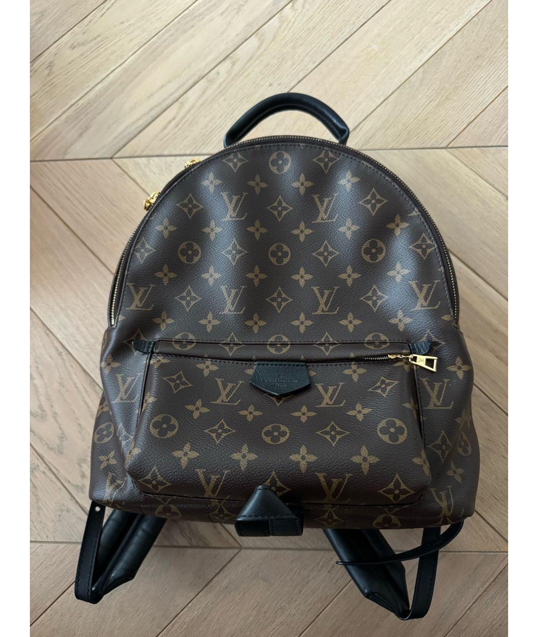 LOUIS VUITTON Коричневый рюкзак, фото 7