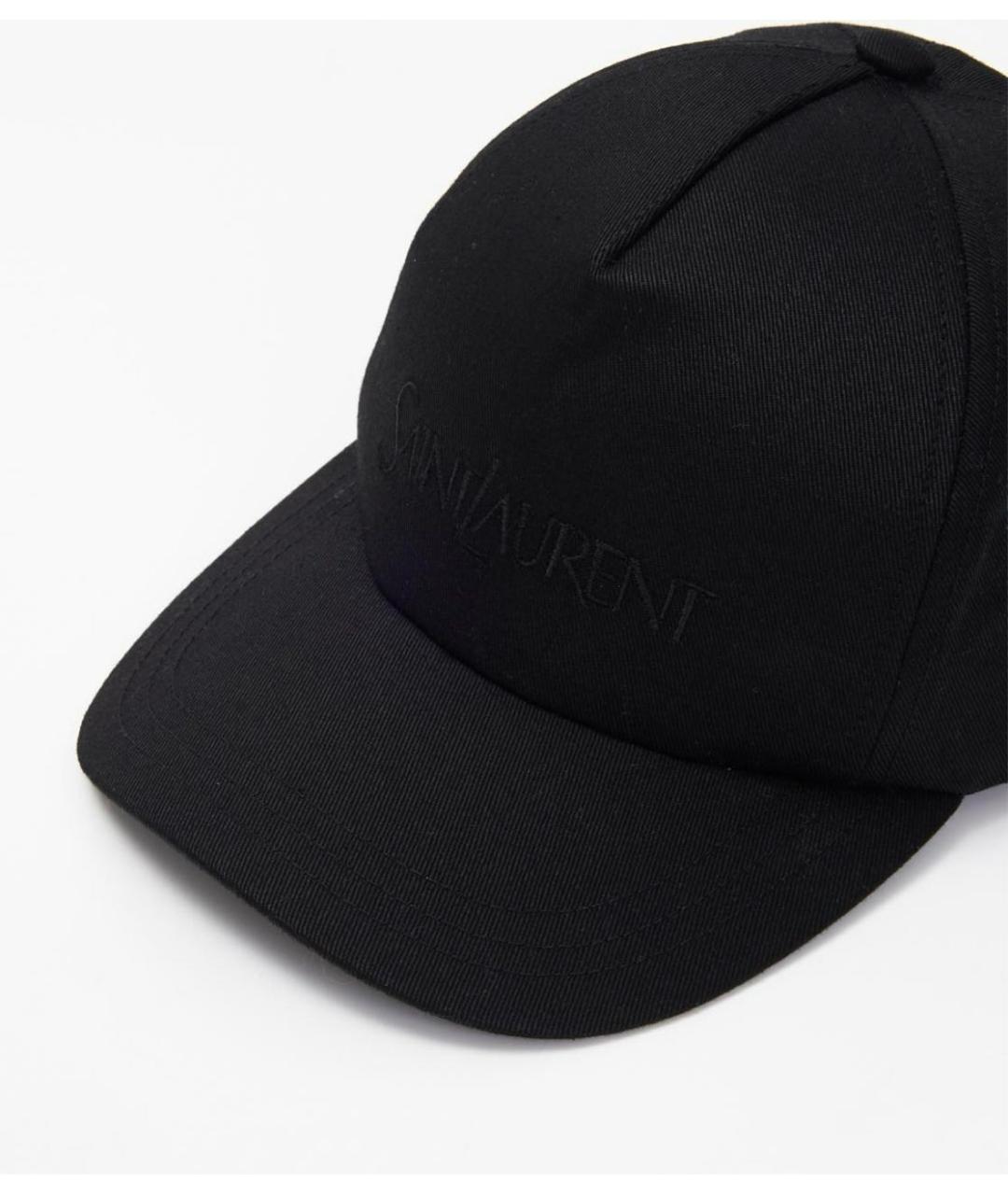 SAINT LAURENT Черная кепка, фото 5