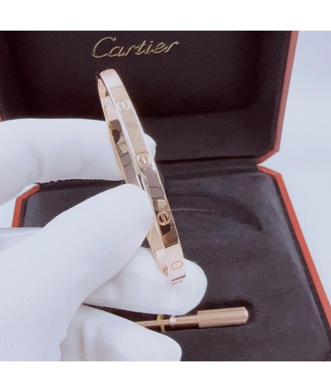 CARTIER Розовый браслет из розового золота, фото 6