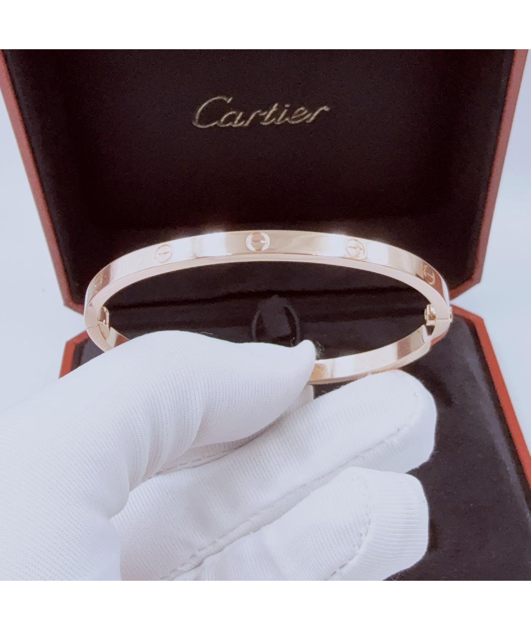 CARTIER Розовый браслет из розового золота, фото 2