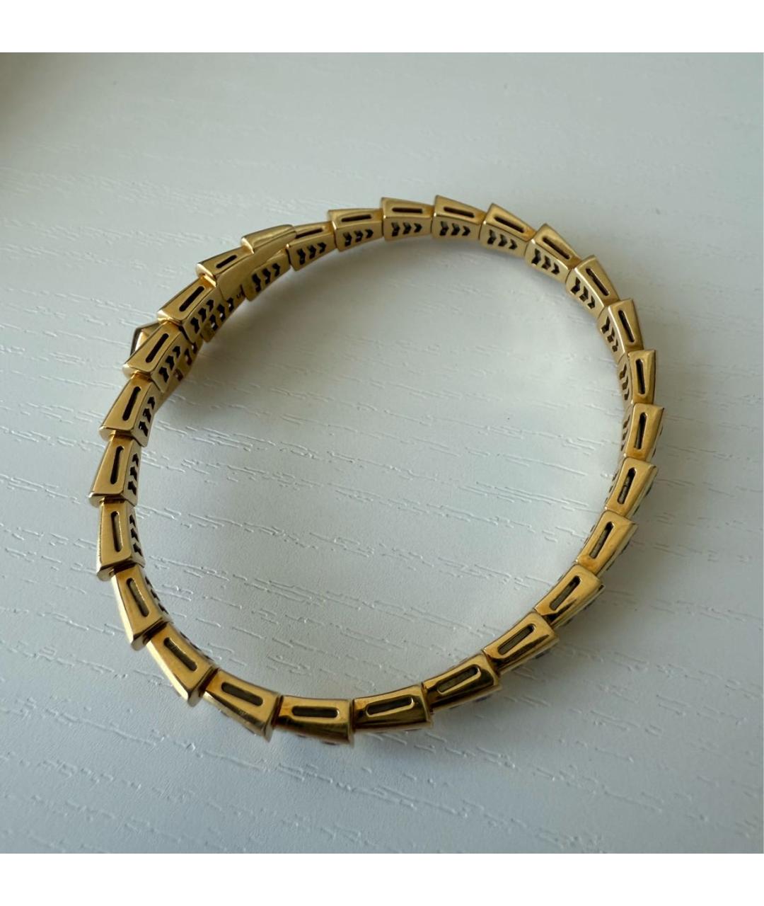 BVLGARI Золотой браслет из желтого золота, фото 3