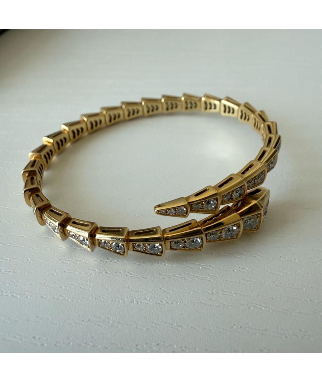 BVLGARI Золотой браслет из желтого золота, фото 7