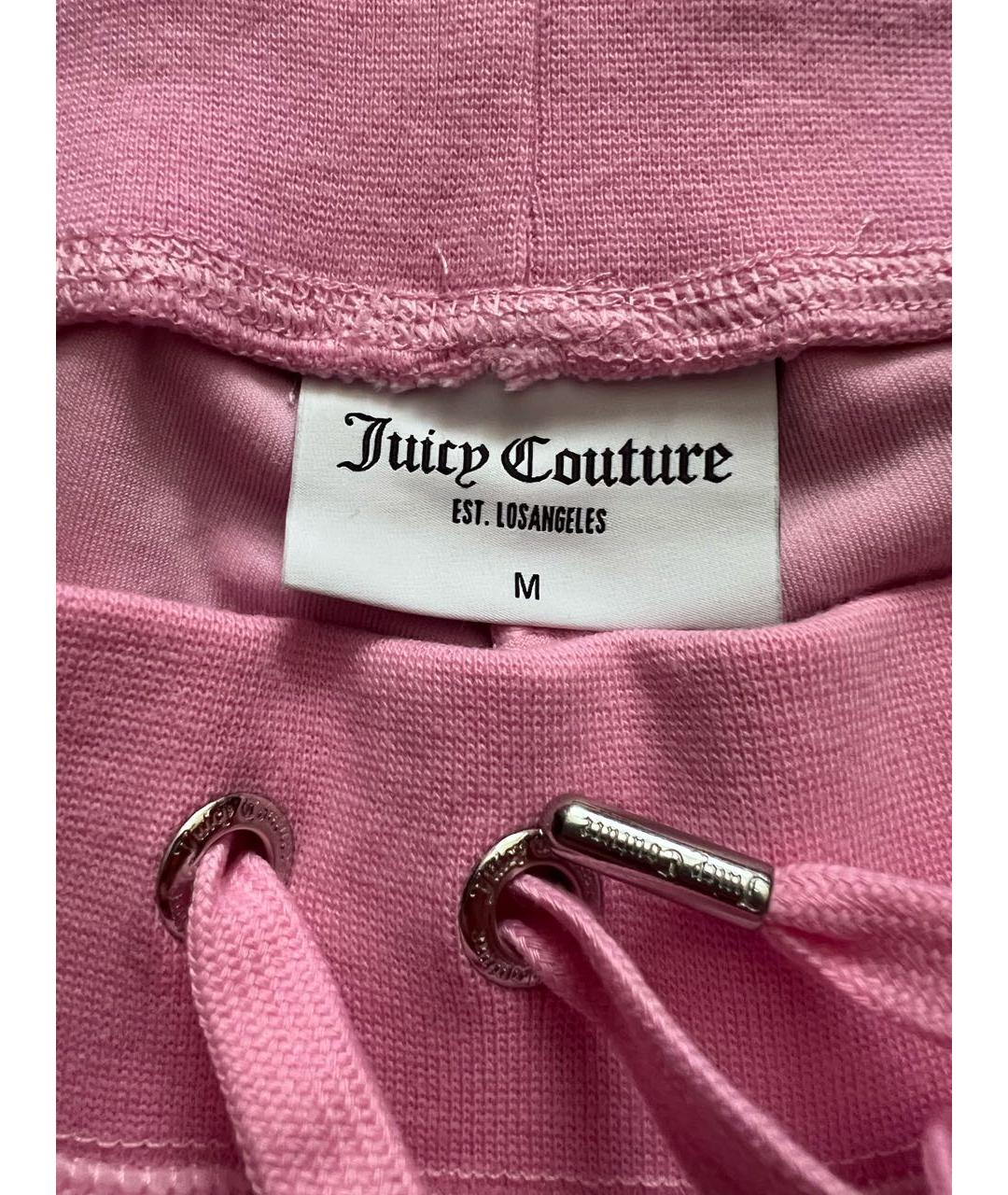 JUICY COUTURE Розовый велюровый спортивные костюмы, фото 6