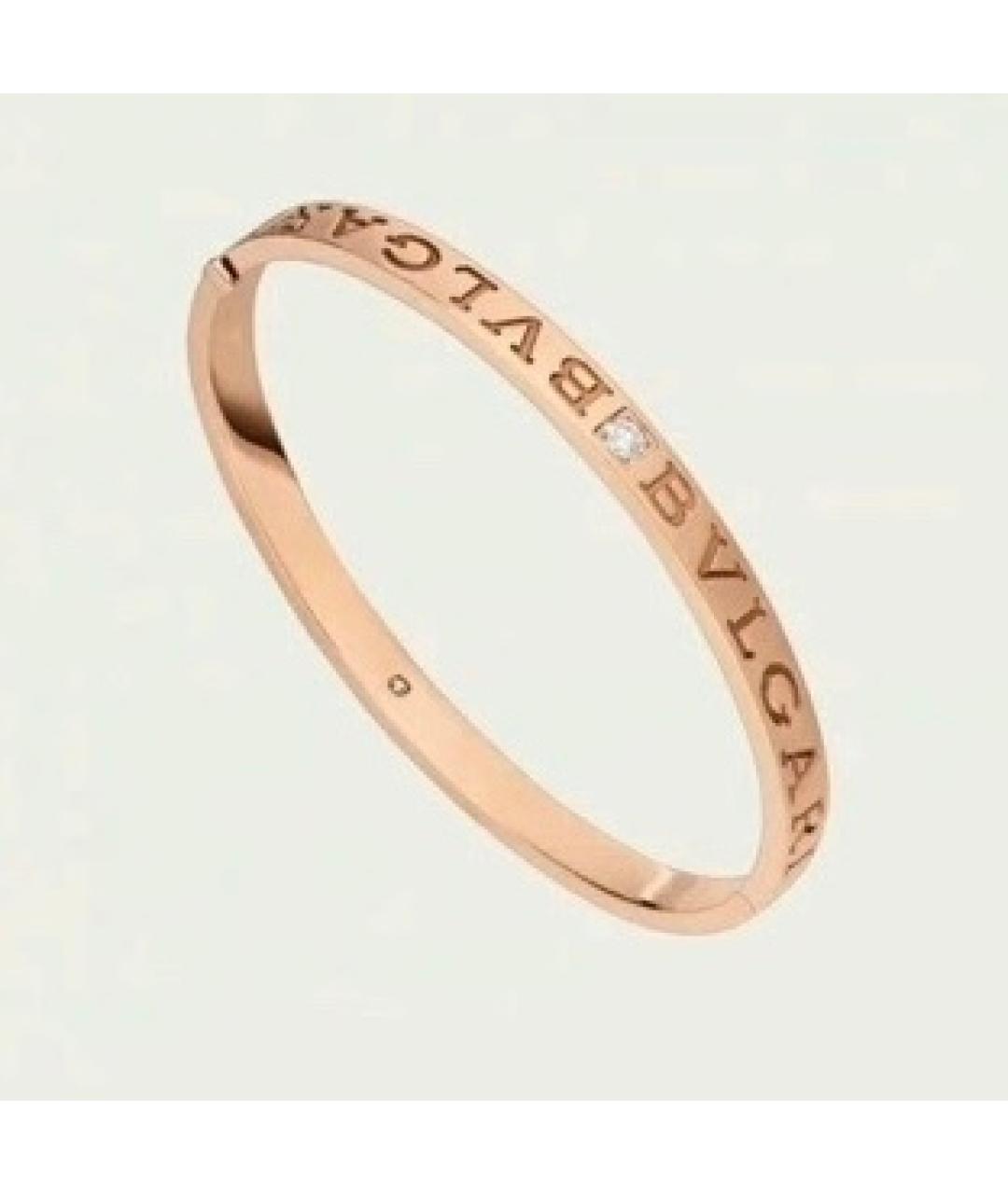 BVLGARI Розовый браслет из розового золота, фото 5