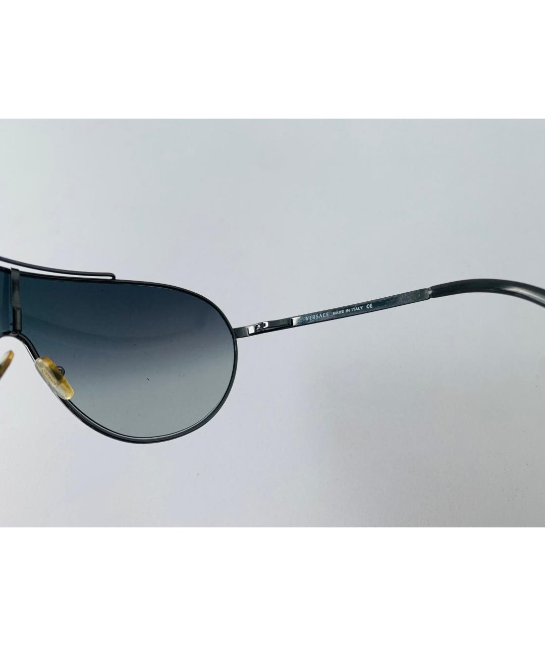 VERSACE Мульти металлические солнцезащитные очки, фото 2