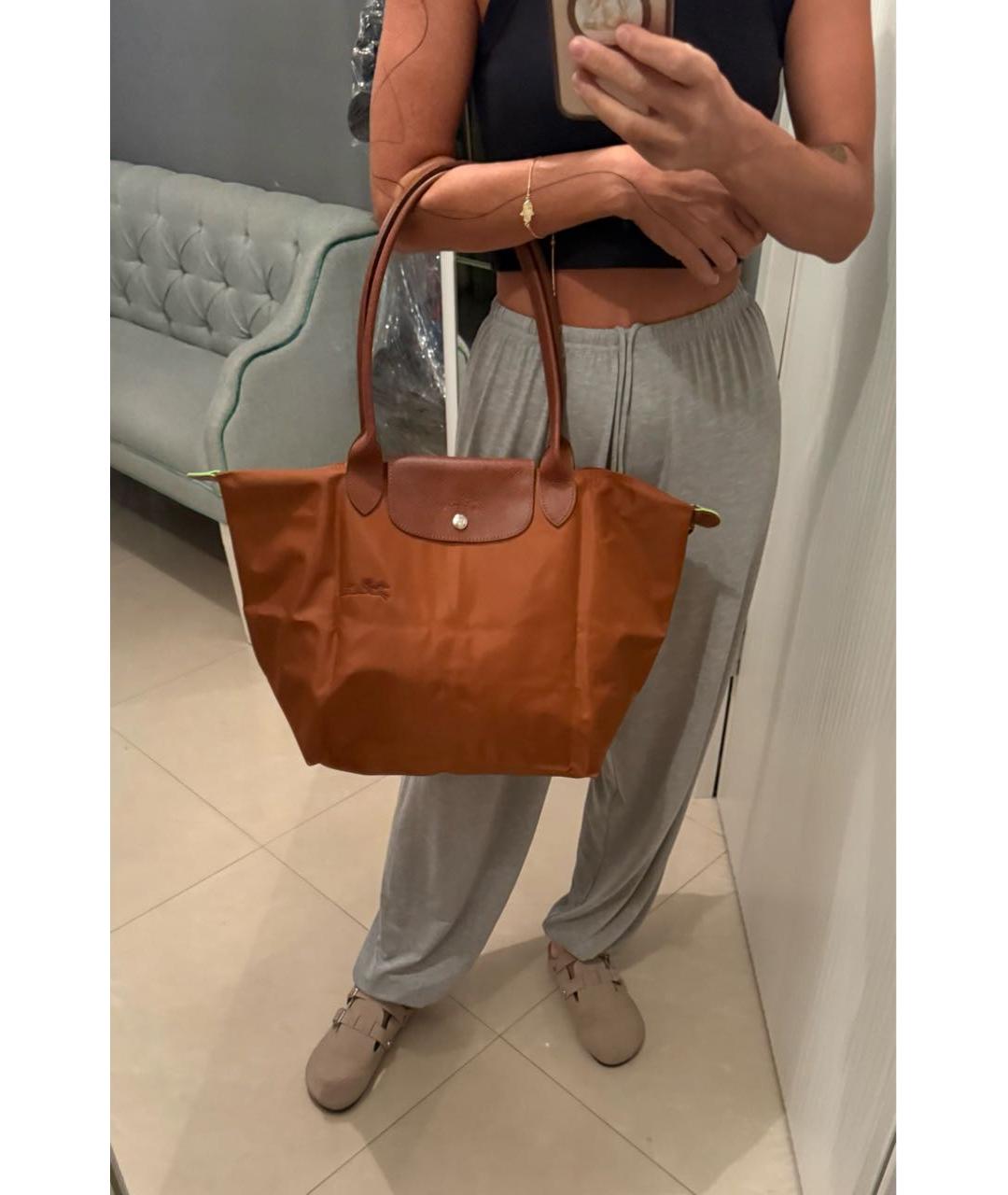 LONGCHAMP Коричневая дорожная/спортивная сумка, фото 8