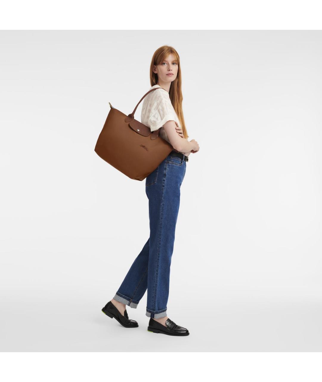 LONGCHAMP Коричневая дорожная/спортивная сумка, фото 2