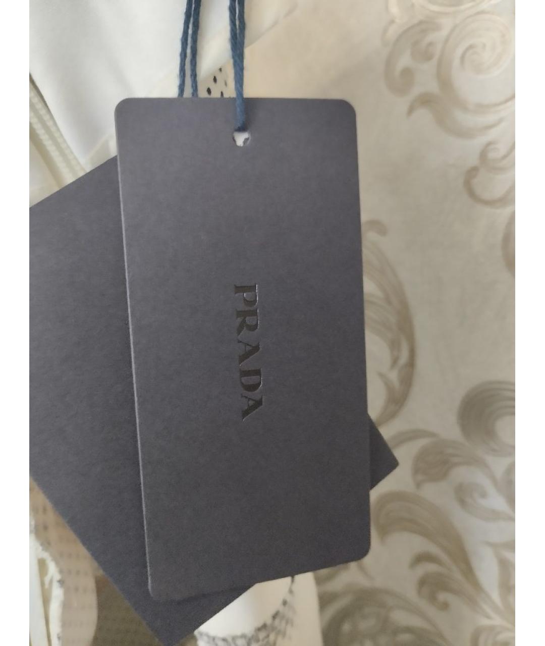 PRADA Вискозная юбка мини, фото 4