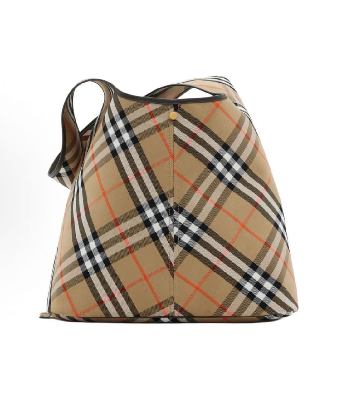 BURBERRY Коричневая сумка тоут, фото 2