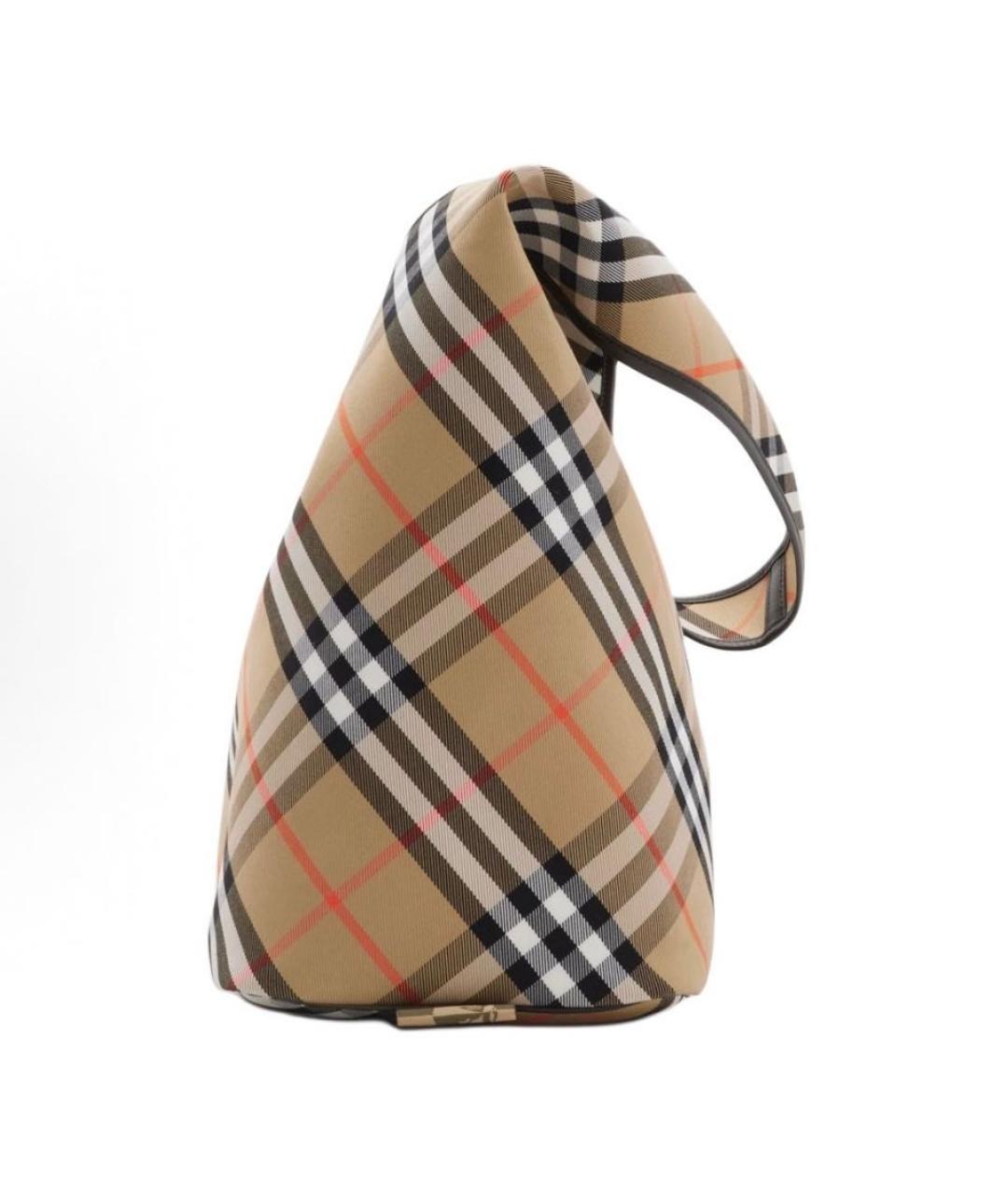 BURBERRY Коричневая сумка тоут, фото 3