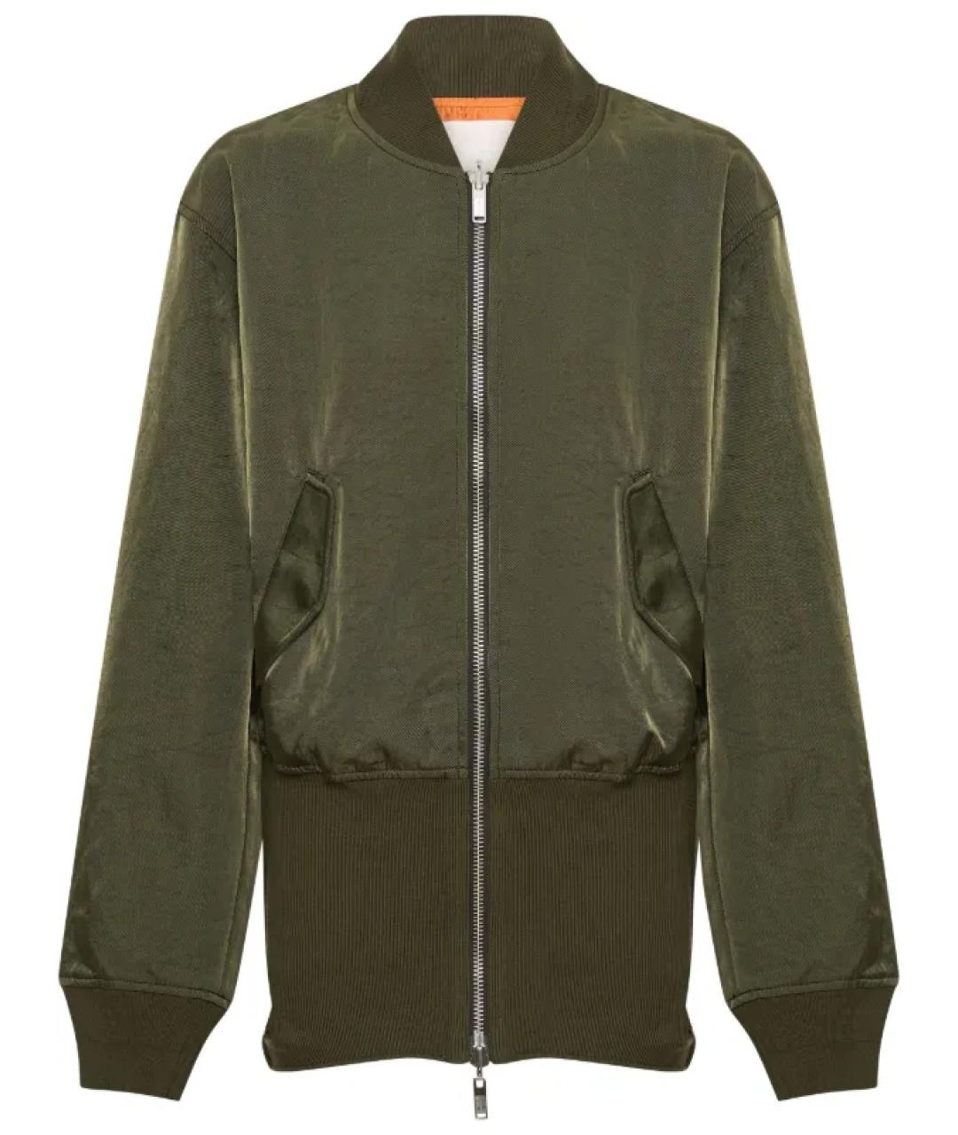DION LEE Хаки куртка, фото 1