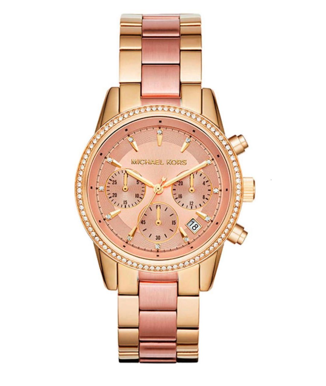 MICHAEL KORS Розовые часы, фото 1