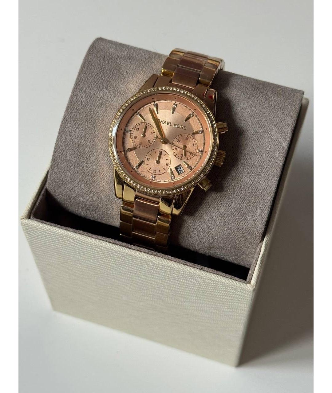 MICHAEL KORS Розовые часы, фото 2