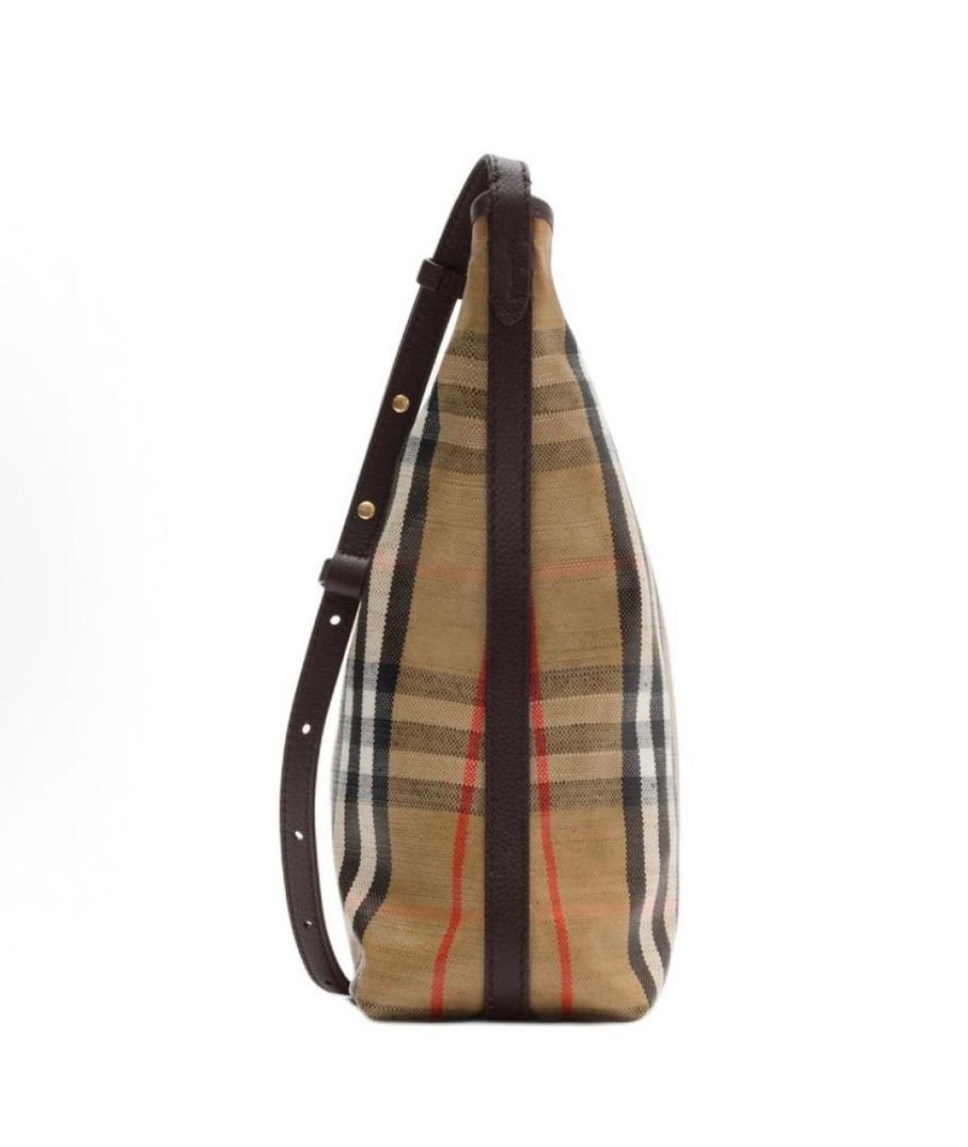 BURBERRY Коричневая сумка тоут, фото 2