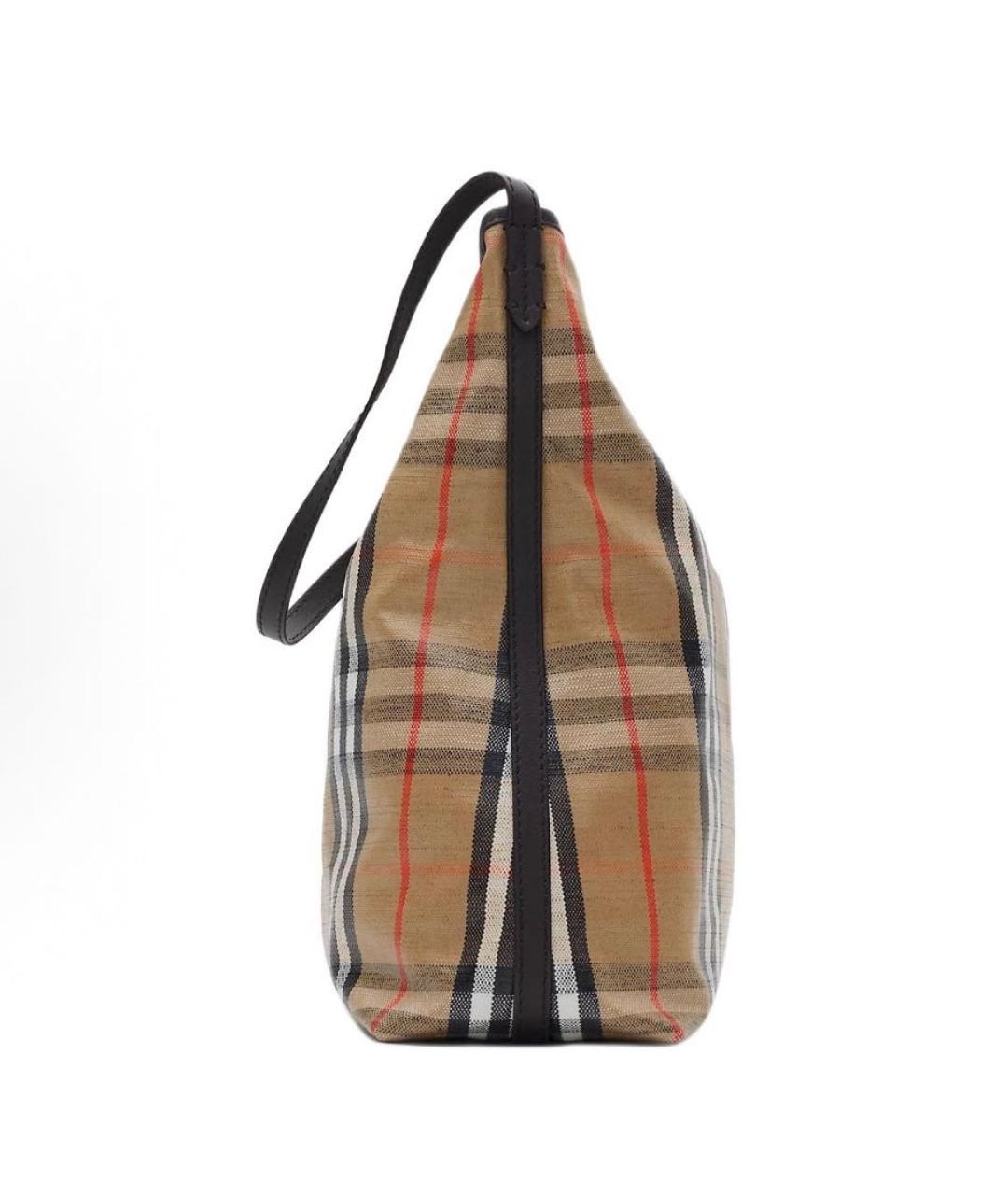 BURBERRY Коричневая сумка тоут, фото 2