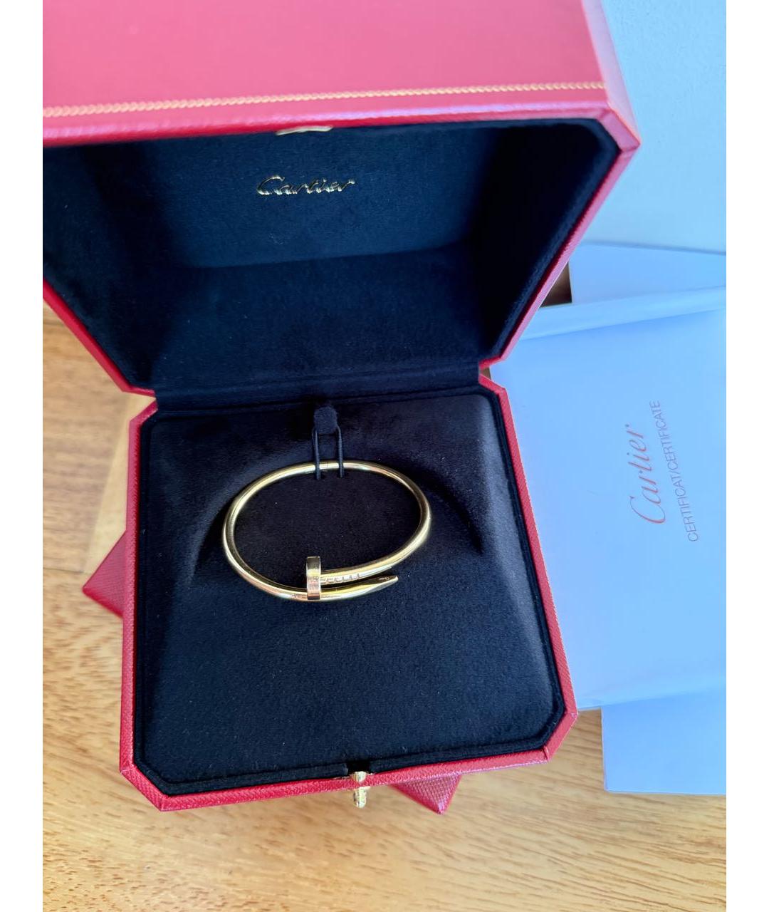 CARTIER Розовый браслет из розового золота, фото 2