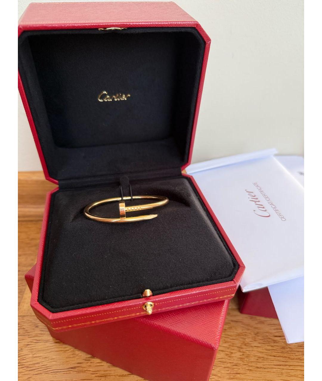 CARTIER Розовый браслет из розового золота, фото 5