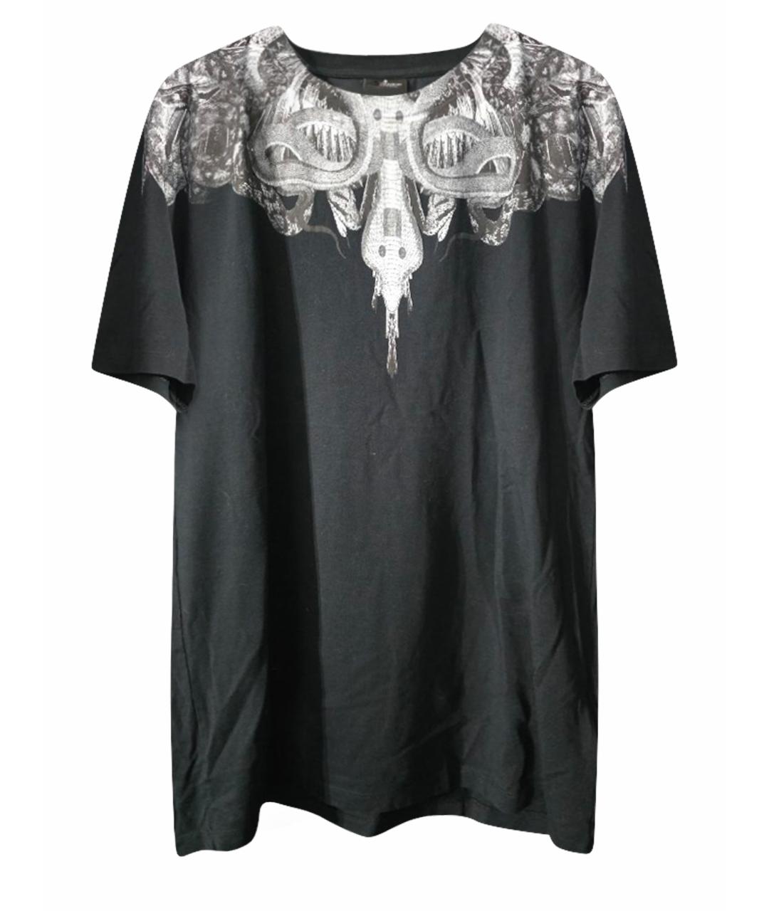 MARCELO BURLON Черная хлопковая футболка, фото 1