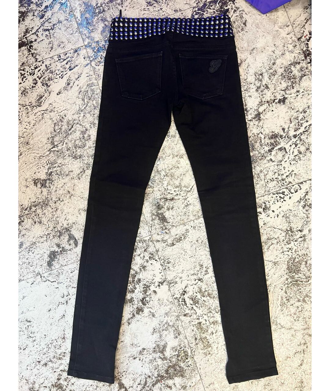 GUCCI Черные хлопковые джинсы слим, фото 2