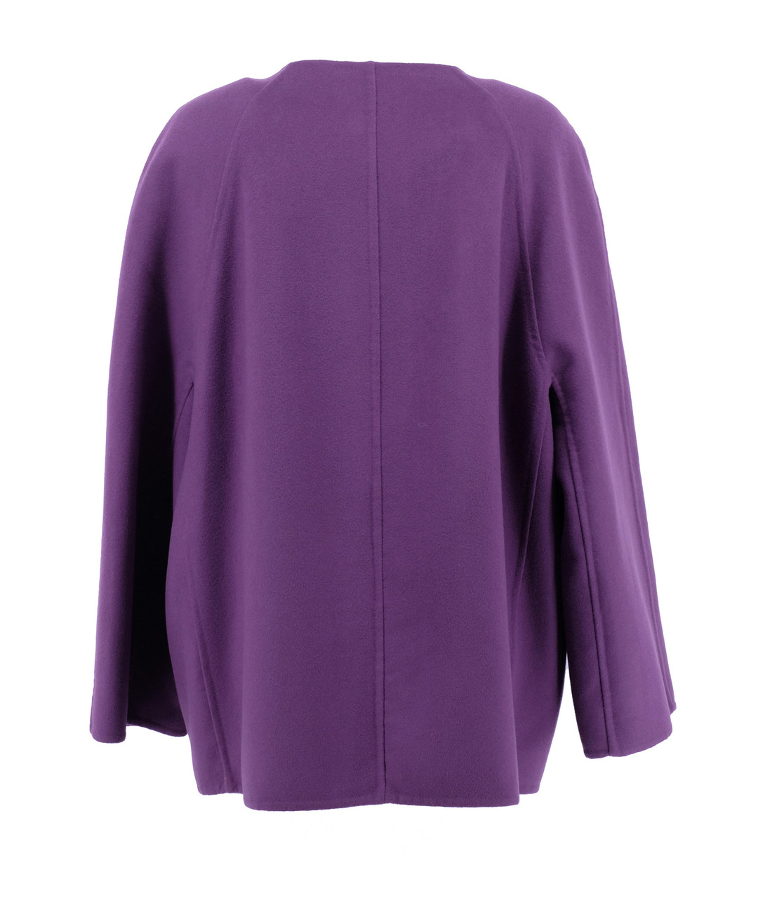 ERMANNO SCERVINO Фиолетовое шерстяное пальто, фото 2