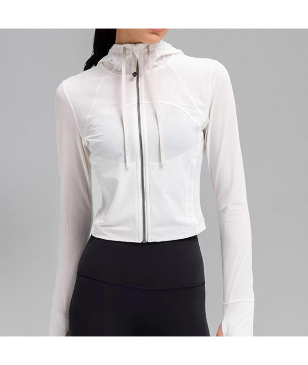 Lululemon Белая спортивная куртка, фото 3