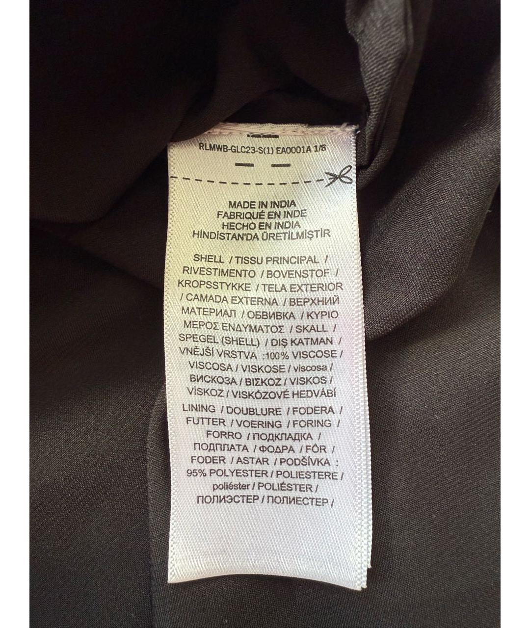 RALPH LAUREN Черное платье, фото 5