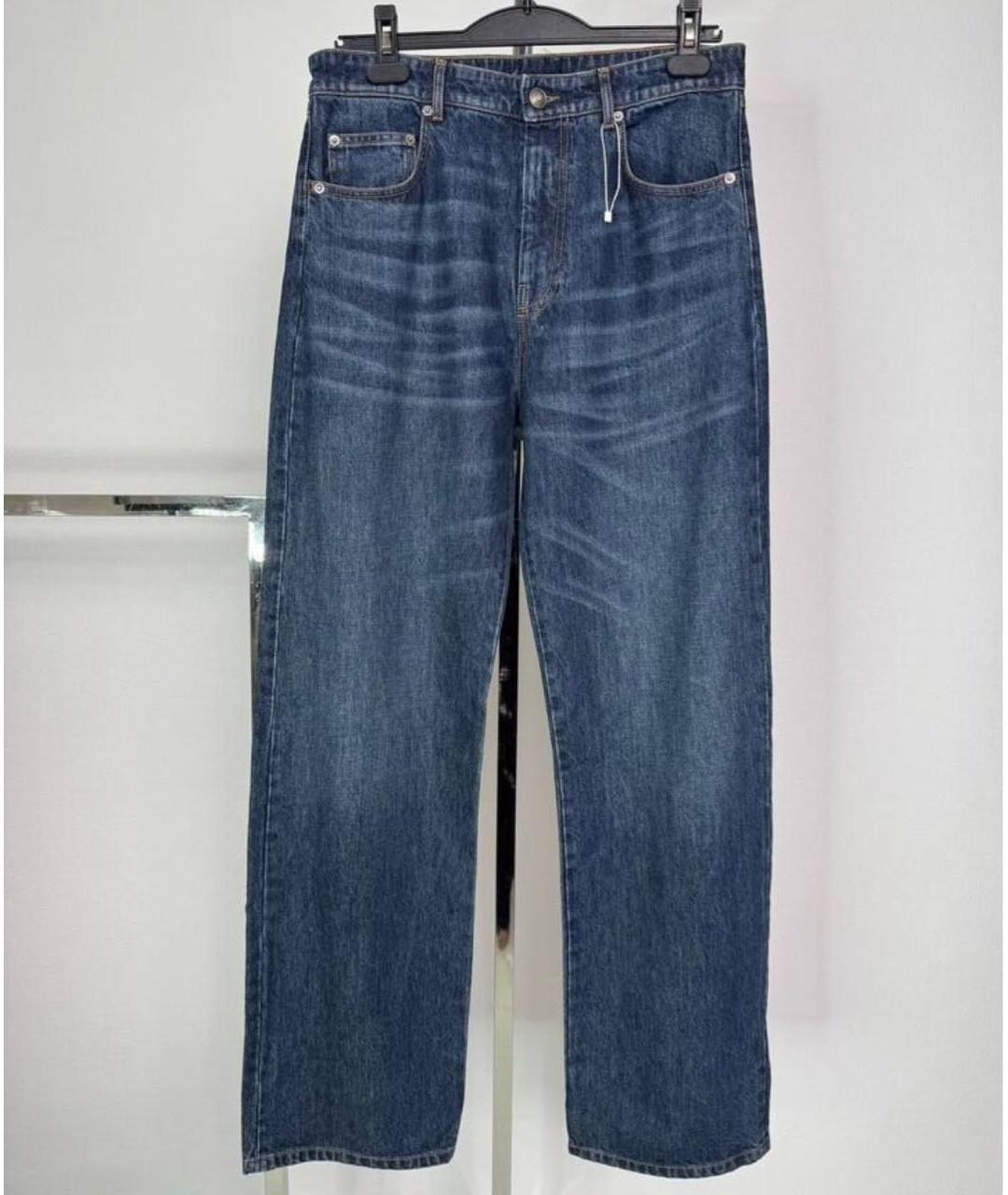 SPORTMAX Синие прямые джинсы, фото 8