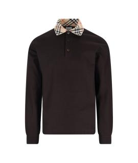 BURBERRY Поло с длинным рукавом