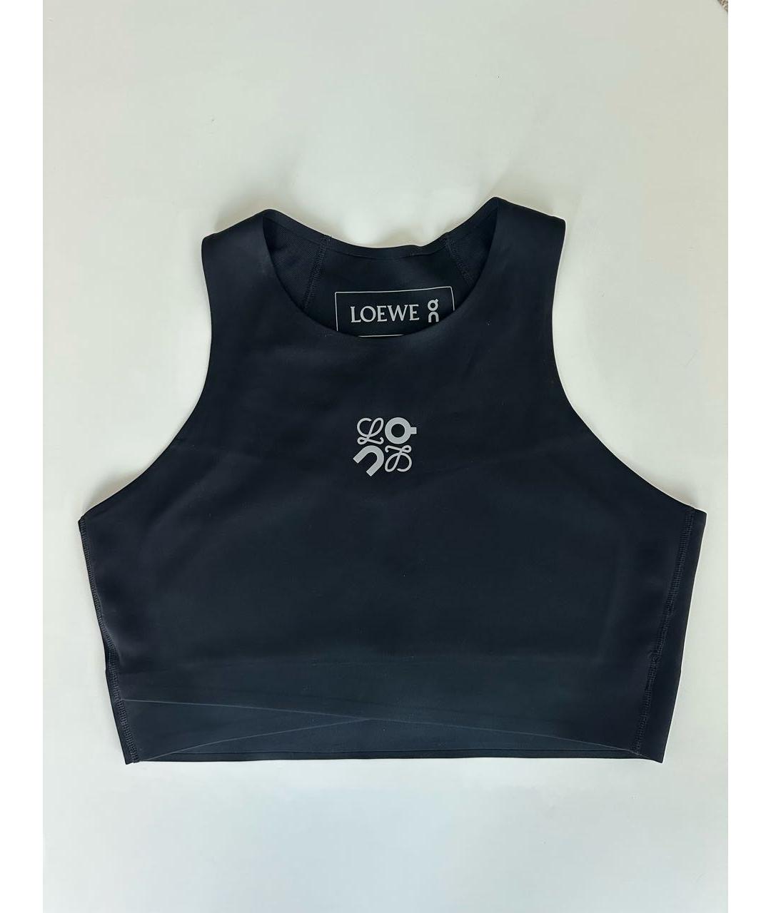 LOEWE Черная майка, фото 5