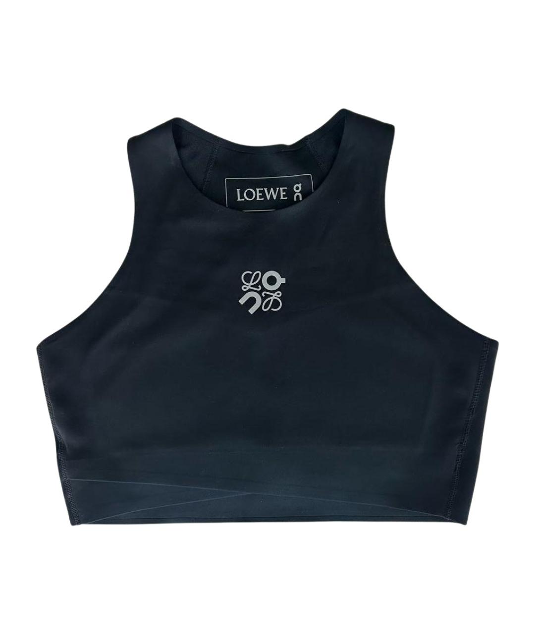 LOEWE Черная майка, фото 1