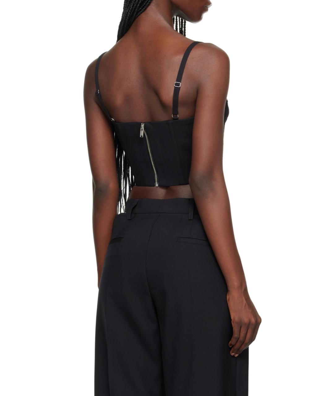 DION LEE Черный корсет, фото 4