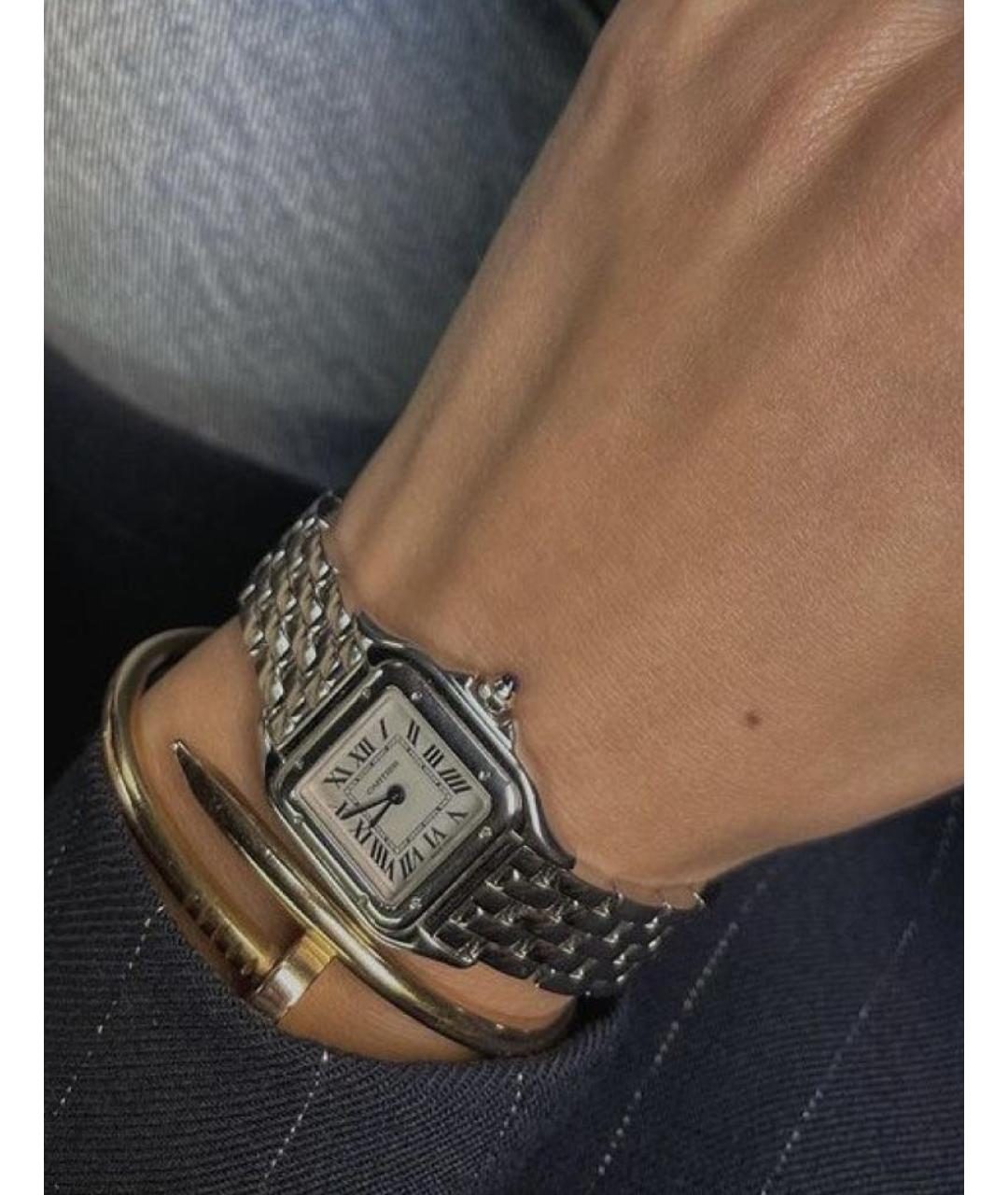 CARTIER Серебряные часы, фото 7