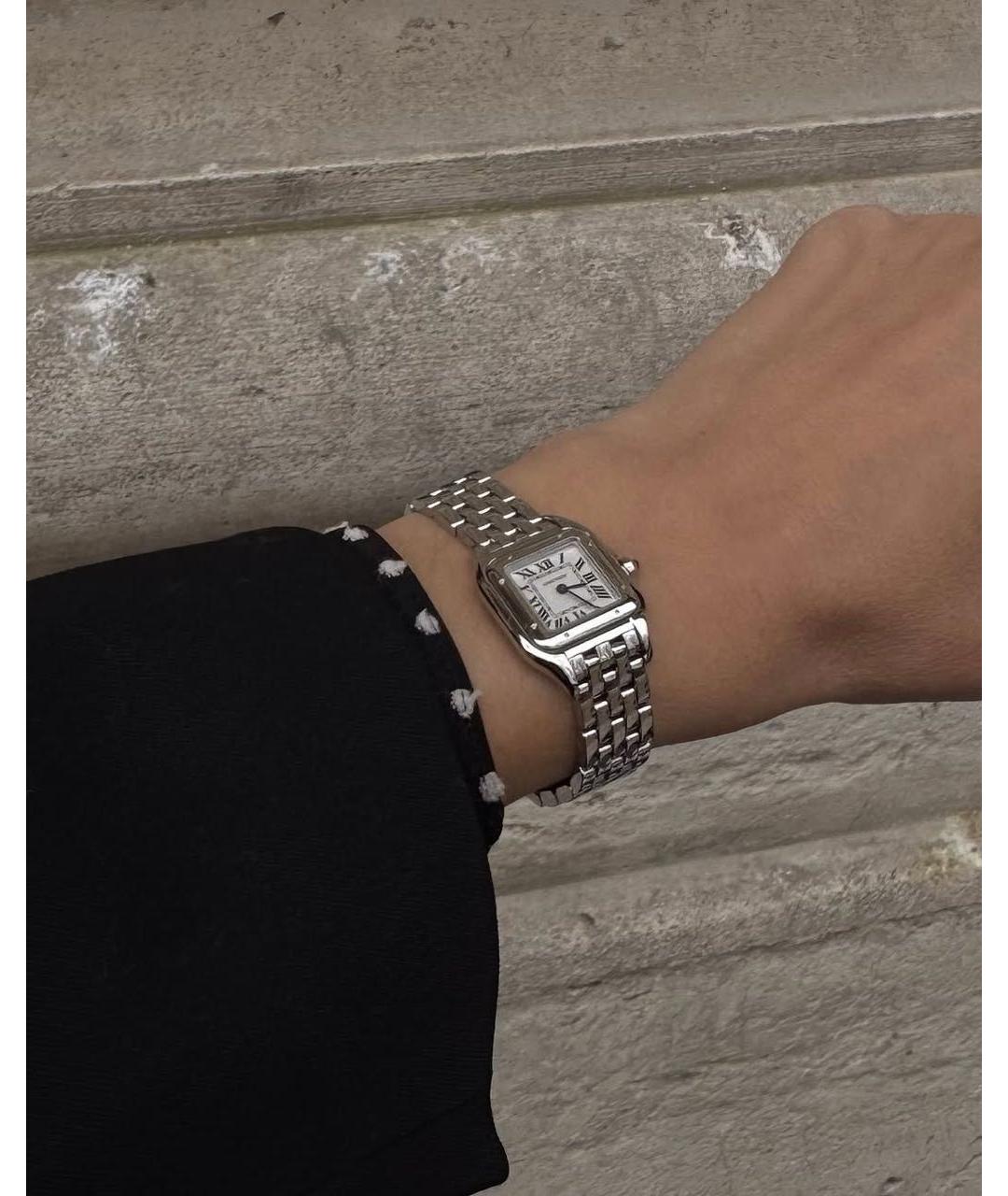 CARTIER Серебряные часы, фото 6