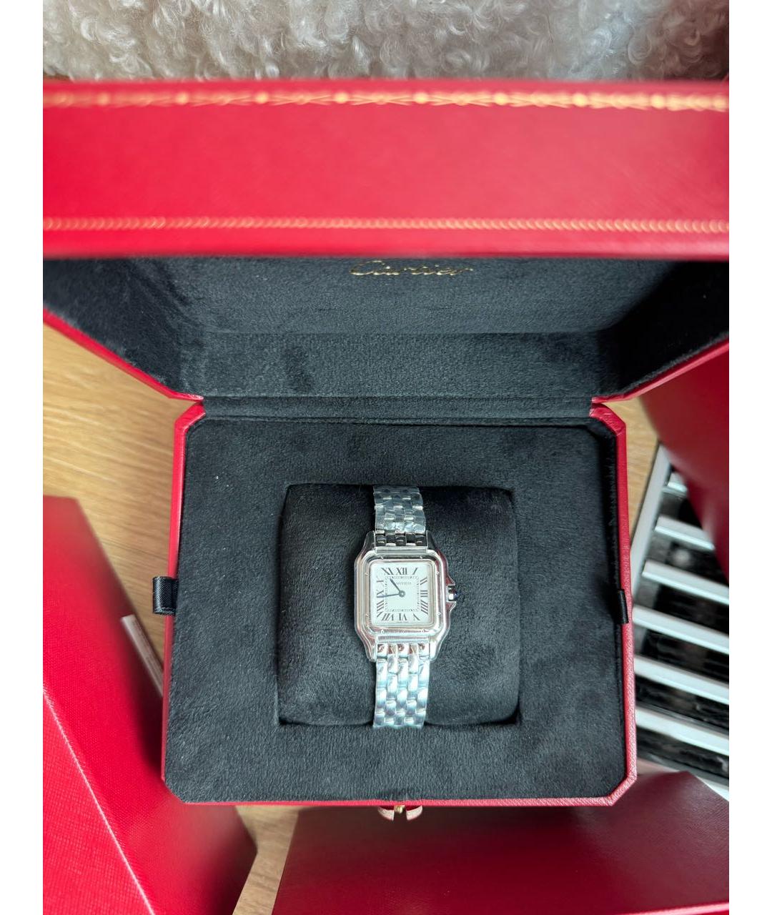 CARTIER Серебряные часы, фото 2