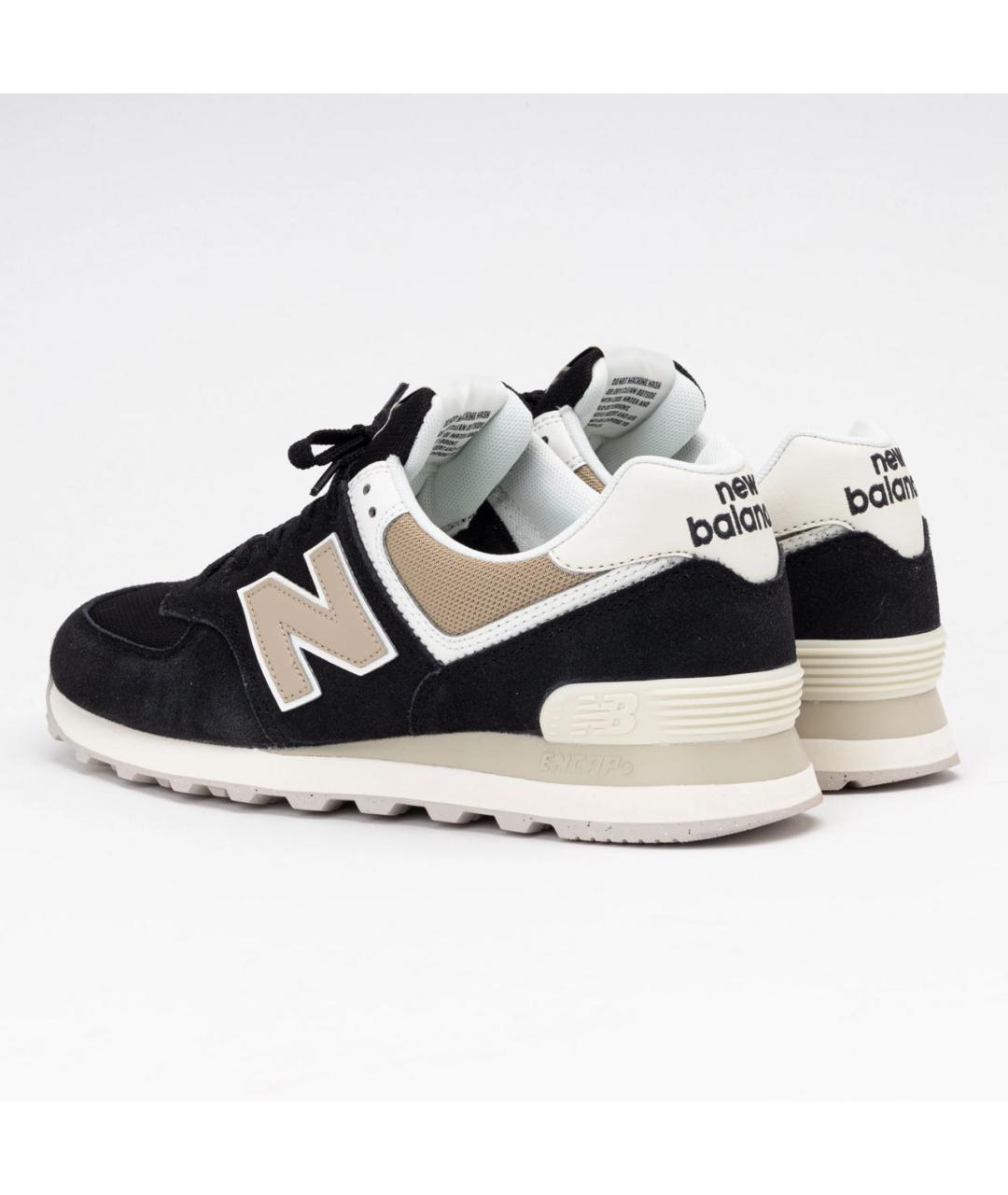 NEW BALANCE Черные замшевые кроссовки, фото 4