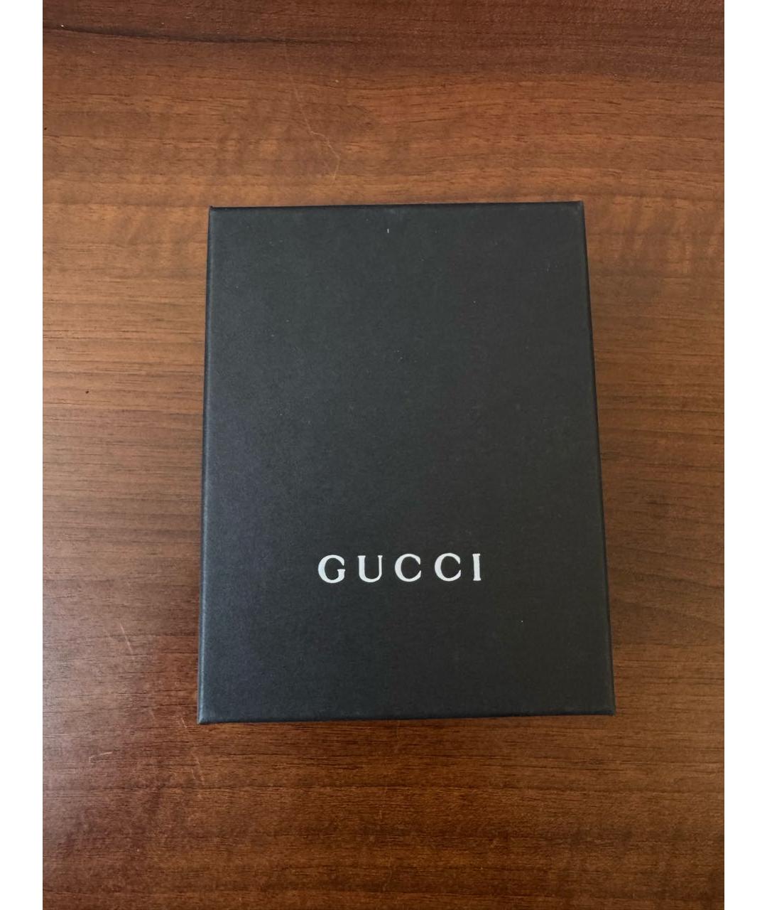 GUCCI Черный кожаный кардхолдер, фото 2