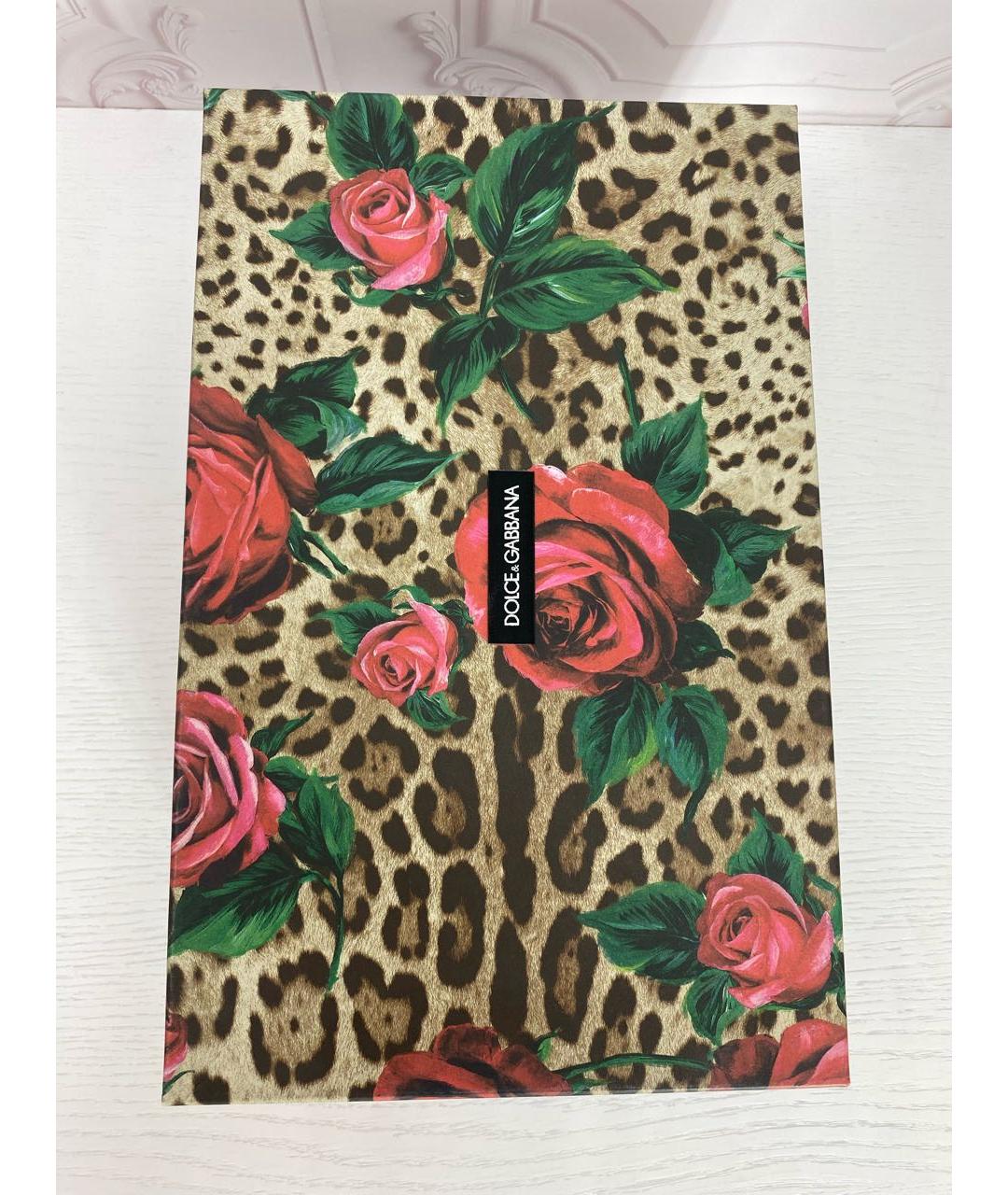 DOLCE&GABBANA Мульти неопреновые полусапоги, фото 8