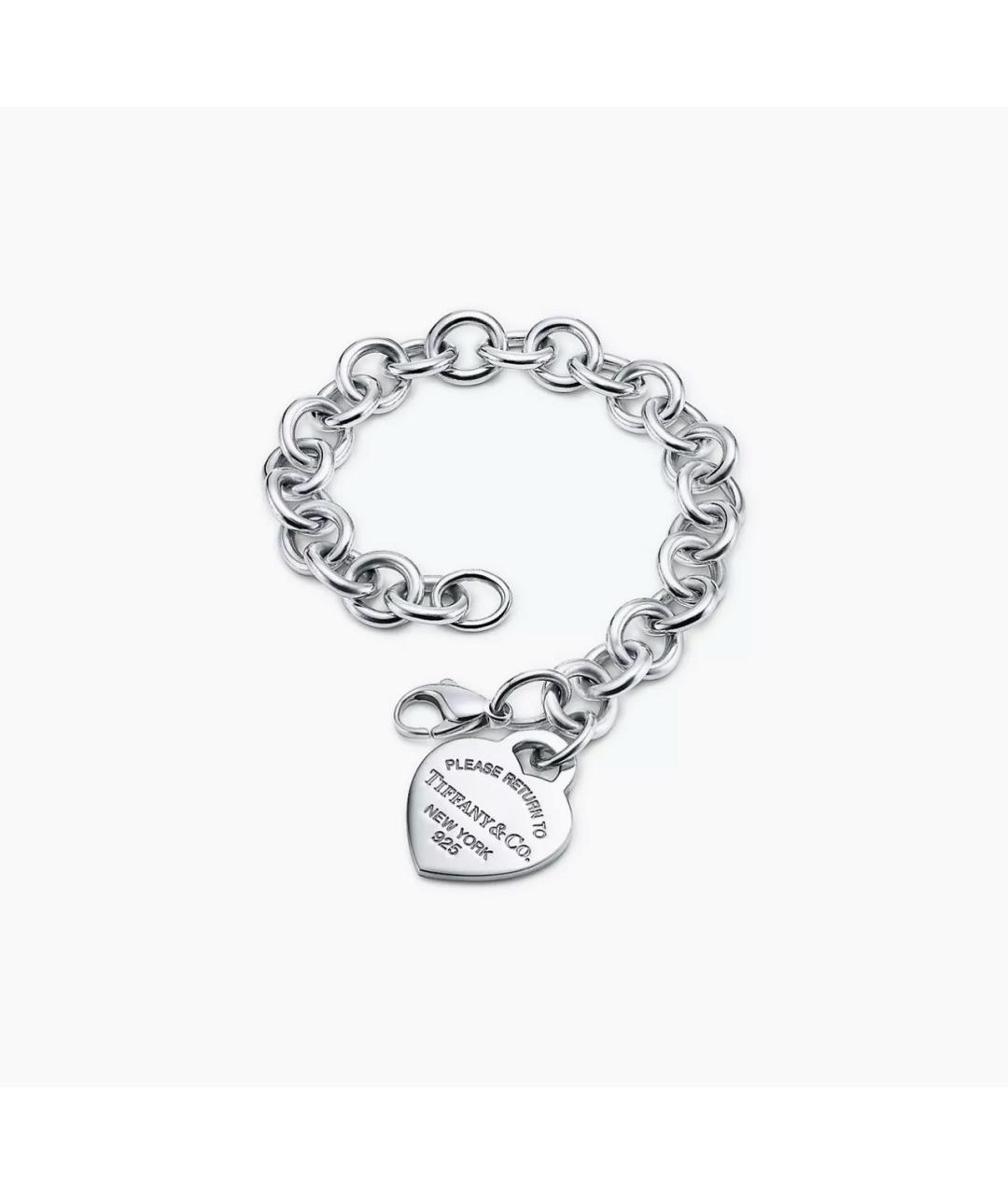 TIFFANY&CO Серебрянный серебряный браслет, фото 2