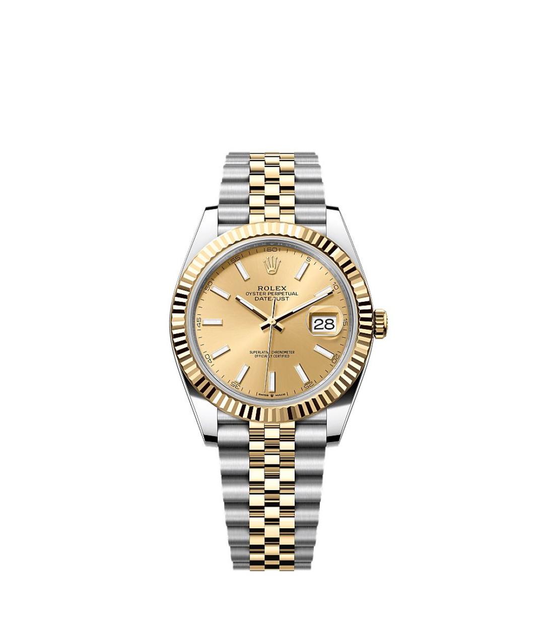 ROLEX Белые часы из белого золота, фото 1