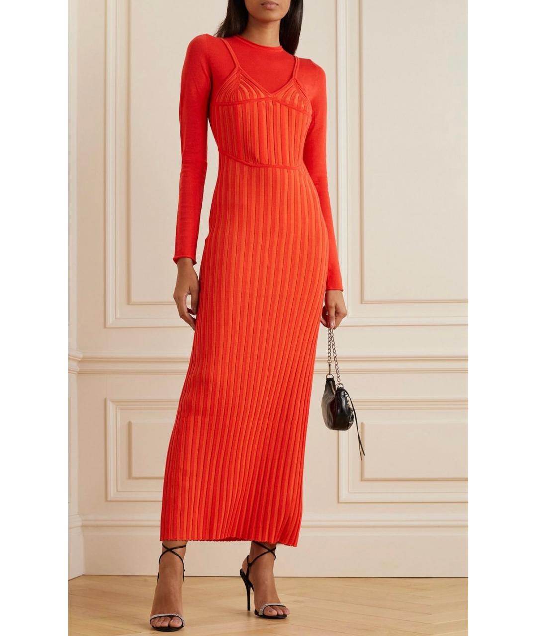 DION LEE Красное коктейльное платье, фото 2