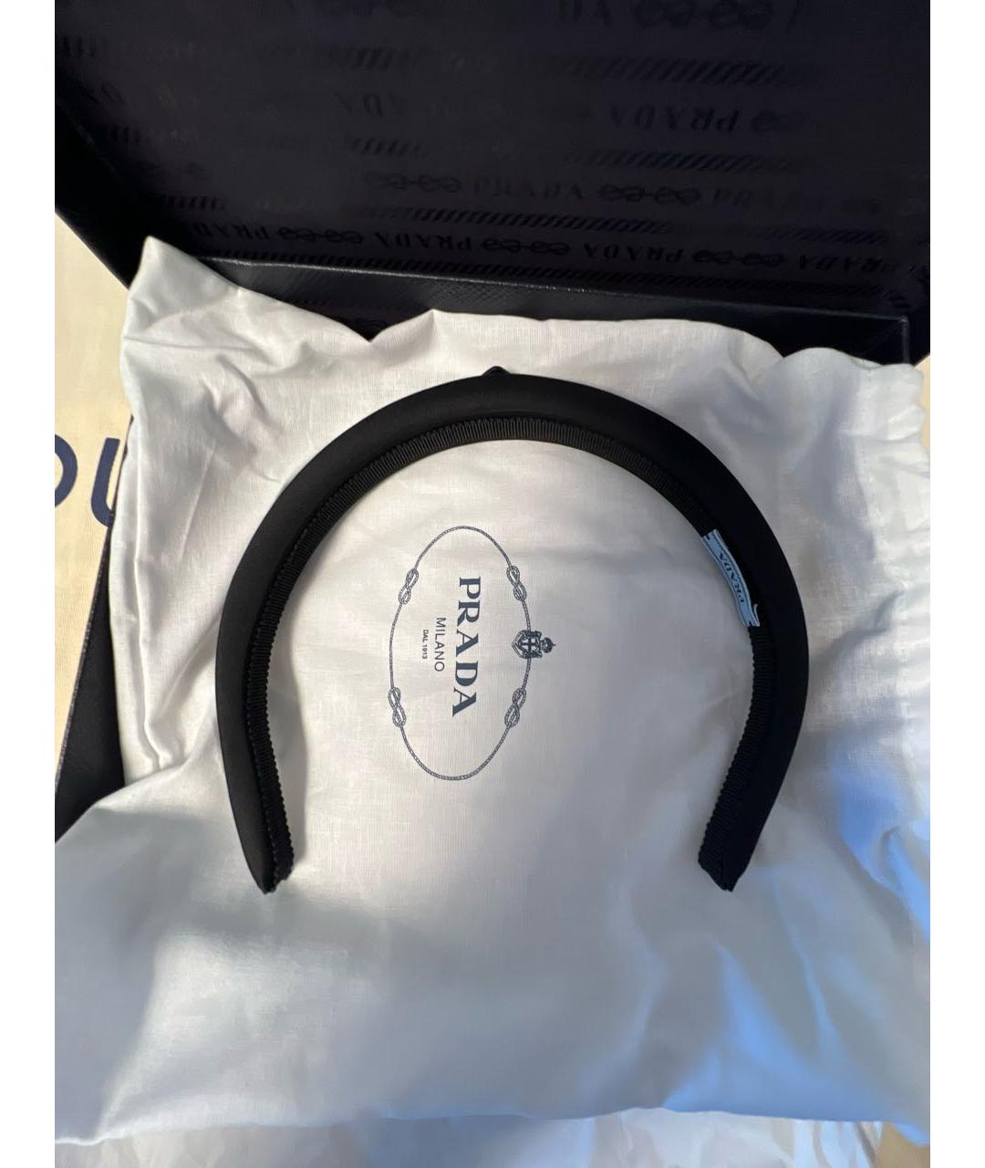PRADA Черный ободок, фото 2