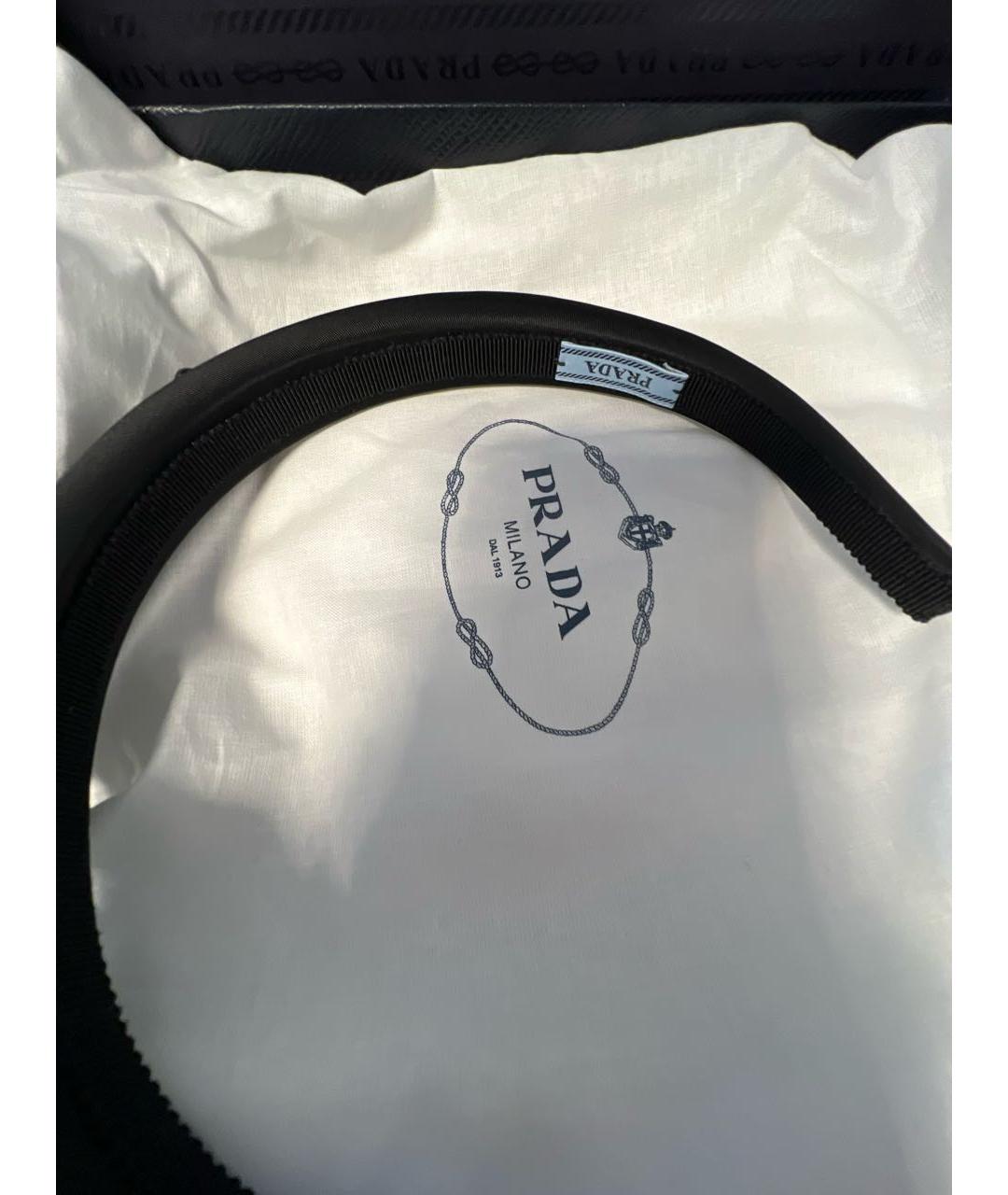 PRADA Черный ободок, фото 3