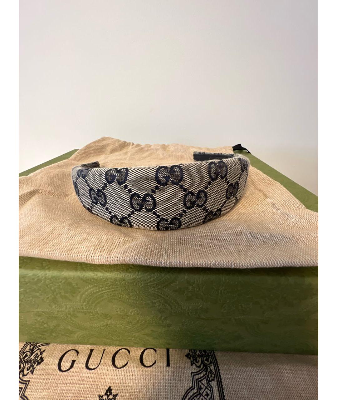 GUCCI Антрацитовый ободок, фото 4